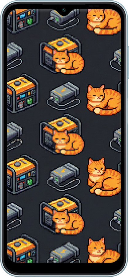 Силіконовий чехол Autonomous Zone для Samsung Galaxy M14 M146B - 6771u-3038 изображение 