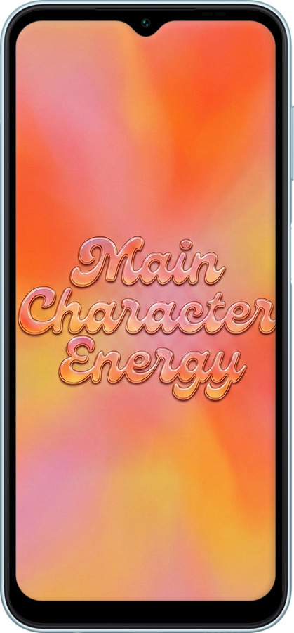 Силиконовый чехол Aura Gradient Main Character Energy Aesthetic Y2K для Samsung Galaxy M14 M146B - 6783u-3038 изображение 