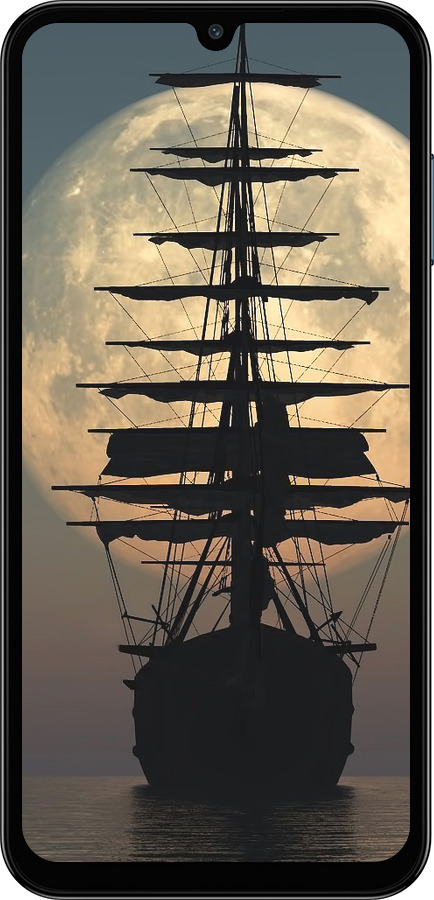 TPU чехол Корабль для Samsung Galaxy F15 - 5998b-3756 изображение 