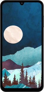 Силіконовий чехол Гірська ідилія нічний краєвид для Samsung Galaxy M15 - 6488u-3684 изображение 