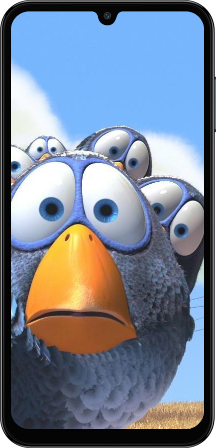 Силиконовый чехол Angry Birds для Samsung Galaxy M15 - 6008u-3684 изображение 