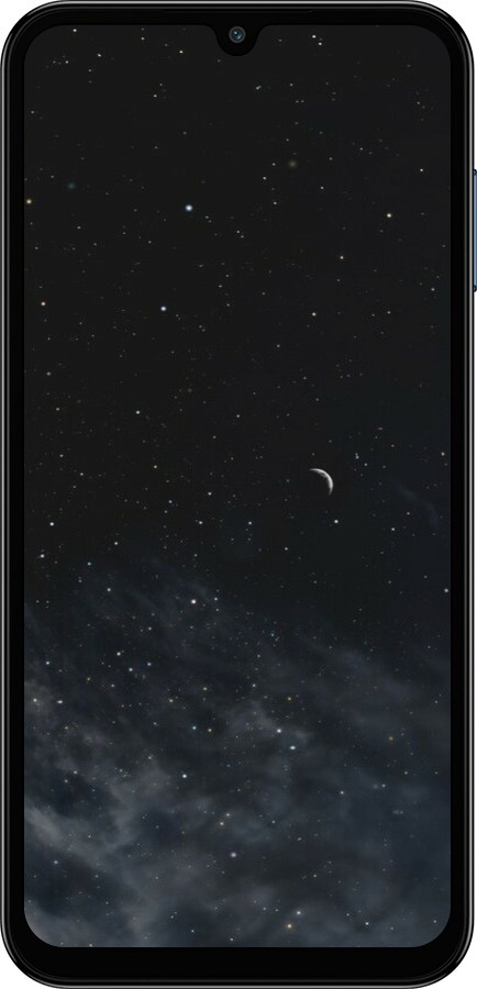 Силиконовый чехол Ночное небо для Samsung Galaxy F15 - 6451u-3756 изображение 