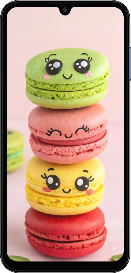 Силиконовый чехол Печенье для Samsung Galaxy M15 - 6693u-3684 изображение 