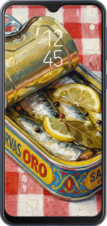 TPU чехол Vintage Sardine Tin Phone для Samsung Galaxy M20 - 6772b-1660 изображение 