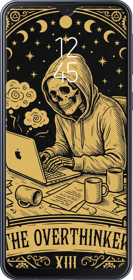 TPU чехол The Overthinker для Samsung Galaxy M20 - 6774b-1660 изображение 