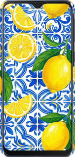 3D пластиковый матовый чехол Grocery Girl Italian Summer для Samsung Galaxy M20 - 6766m-1660 изображение 