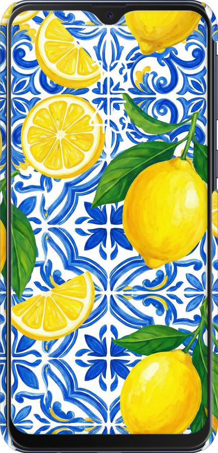 3D пластиковый матовый чехол Grocery Girl Italian Summer для Samsung Galaxy M20 - 6766m-1660 изображение 