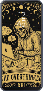 2D пластиковый чехол The Overthinker для Samsung Galaxy M20 - 6774t-1660 изображение 