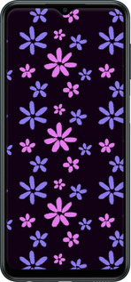 TPU чехол з квітами для Samsung Galaxy M13 M135 - 6258b-2765 изображение 