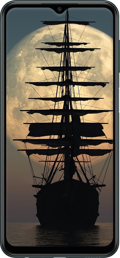 TPU чехол Корабль для Samsung Galaxy M13 M135 - 5998b-2765 изображение 