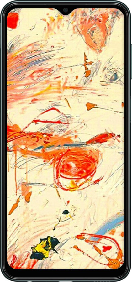 TPU чехол Динамичная картина с хаотичными мазками для Samsung Galaxy M13 M135 - 6540b-2765 изображение 