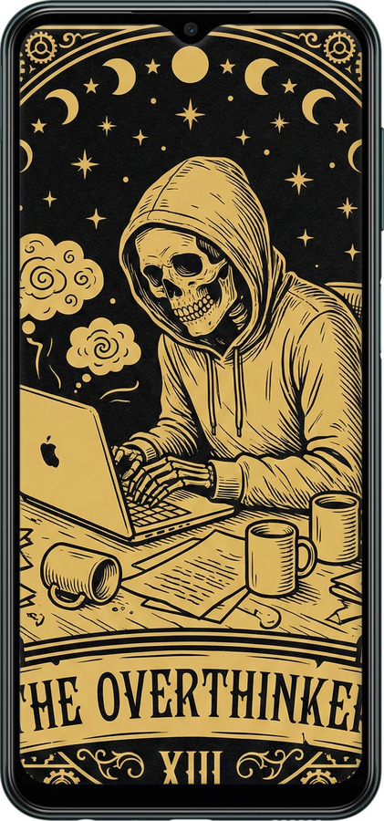 TPU чехол The Overthinker для Samsung Galaxy M13 M135 - 6774b-2765 изображение 