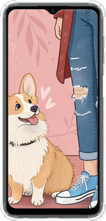 Силикон с усиленными углами чехол № 6707 для Samsung Galaxy M13 M135 - 6707sp-2765 изображение 