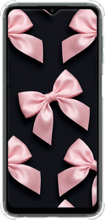 Силикон с усиленными углами чехол Coquette Ribbons Dark Coquette для Samsung Galaxy M13 M135 - 6767sp-2765 изображение 