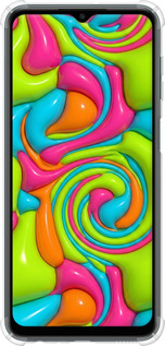 Силикон с усиленными углами чехол Y2K Jelly Dream для Samsung Galaxy M13 M135 - 6780sp-2765 изображение 