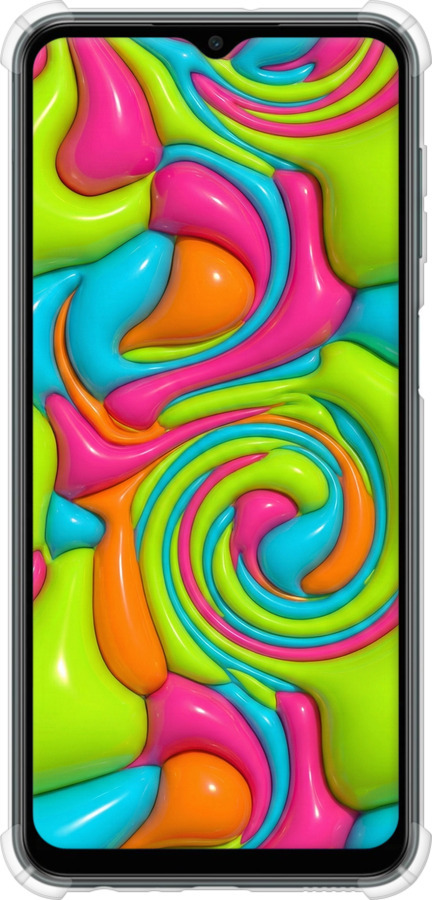 Силикон с усиленными углами чехол Y2K Jelly Dream для Samsung Galaxy M13 M135 - 6780sp-2765 изображение 