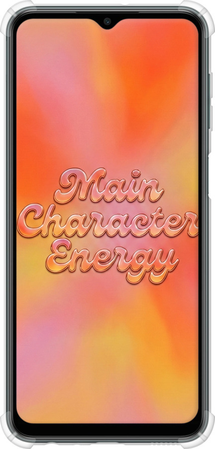 Силикон с усиленными углами чехол Aura Gradient Main Character Energy Aesthetic Y2K для Samsung Galaxy M23 M236B - 6783sp-2632 изображение 