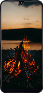 2D пластиковий чехол Вогонь для Samsung Galaxy M30 - 6021t-1682 изображение 