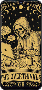 Силиконовый чехол The Overthinker для Samsung Galaxy M30 - 6774u-1682 изображение 