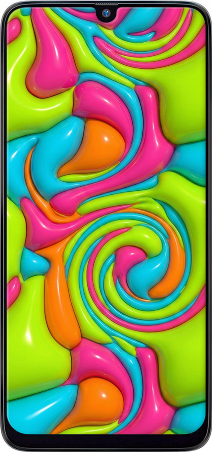 Силиконовый чехол Y2K Jelly Dream для Samsung Galaxy A40s A3050 - 6780u-2058 изображение 