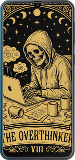 TPU чехол The Overthinker для Samsung Galaxy M21 M215F - 6774b-2016 изображение 