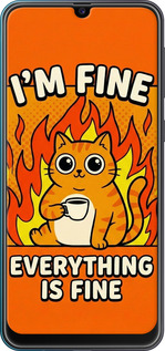 TPU чехол Funny Cat для Samsung Galaxy M21 M215F - 6786b-2016 изображение 