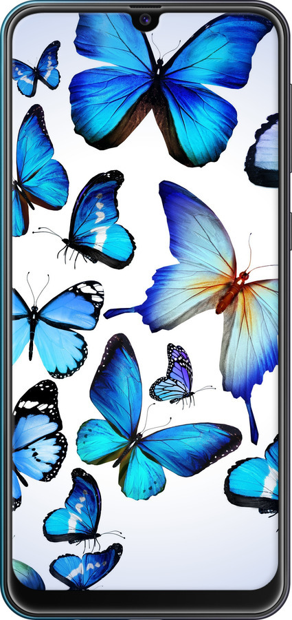 TPU чехол Бабочки для Samsung Galaxy M21 M215F - 6023b-2016 изображение 