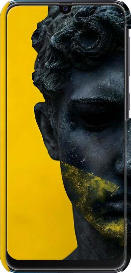 3D пластиковий матовий чехол Статуя арт для Samsung Galaxy M21 M215F - 6330m-2016 изображение 