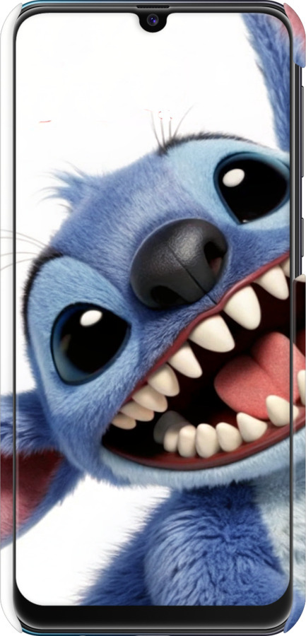 3D пластиковый матовый чехол Стич для Samsung Galaxy M30s 2019 - 6684m-1774 изображение 