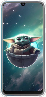 Силикон с усиленными углами чехол Малышь йода для Samsung Galaxy M21 M215F - 6294sp-2016 изображение 