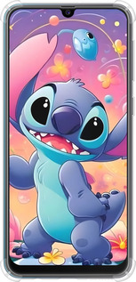Силикон с усиленными углами чехол Стич 2 для Samsung Galaxy M21 M215F - 6371sp-2016 изображение 