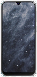 Силикон с усиленными углами чехол Голубые облака, Голубая луна для Samsung Galaxy M21 M215F - 6398sp-2016 изображение 