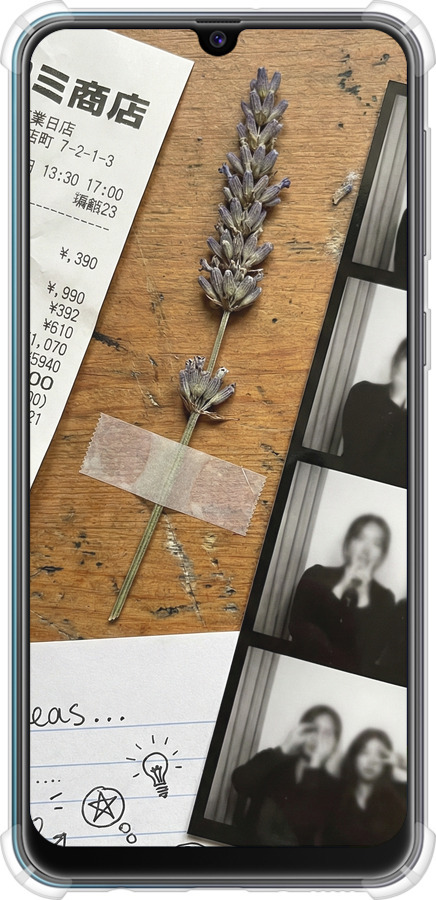 Силіконовий протиударний с посиленими кутами чехол Aesthetic Scrapbook Collage для Samsung Galaxy M21 M215F - 6773sp-2016 изображение 