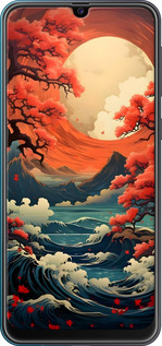 2D пластиковий чехол Природа Японії для Samsung Galaxy M21 M215F - 6327t-2016 изображение 