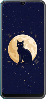 Силіконовий чехол Cute Cat Celestial/Witchy для Samsung Galaxy M30s 2019 - 6787u-1774 изображение 