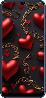 TPU чехол Сердечки для Samsung Galaxy M31 M315F - 5831b-1907 изображение 