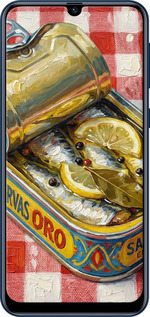 TPU чехол Vintage Sardine Tin Phone для Samsung Galaxy M31 M315F - 6772b-1907 изображение 