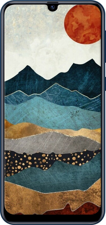 TPU чехол Янтарный закат для Samsung Galaxy M31 M315F - 6475b-1907 изображение 