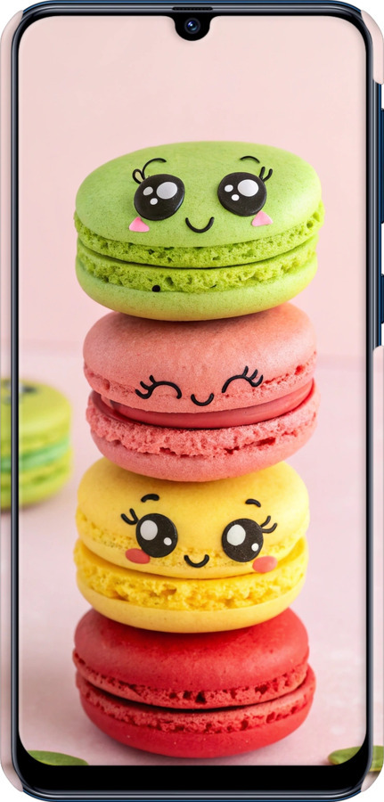 3D пластиковий матовий чехол Печиво для Samsung Galaxy M31 M315F - 6693m-1907 изображение 