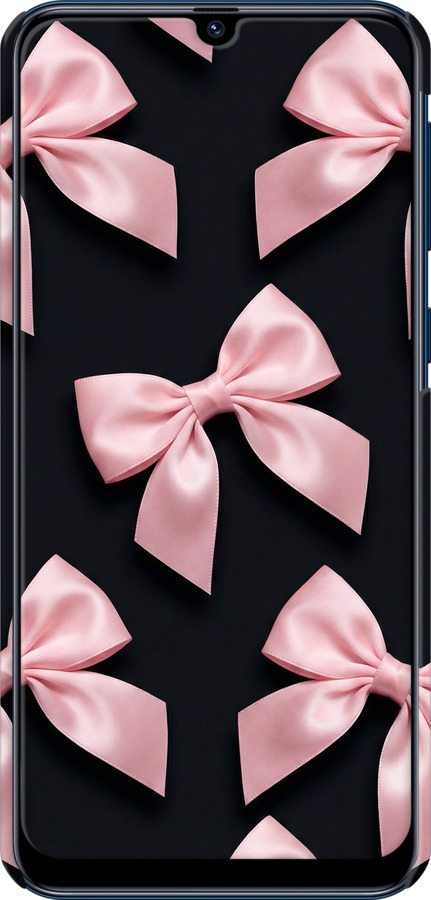 3D пластиковий матовий чехол Coquette Ribbons Dark Coquette для Samsung Galaxy M31 M315F - 6767m-1907 изображение 