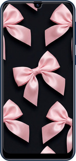 Силиконовый чехол Coquette Ribbons Dark Coquette для Samsung Galaxy M31 M315F - 6767u-1907 изображение 