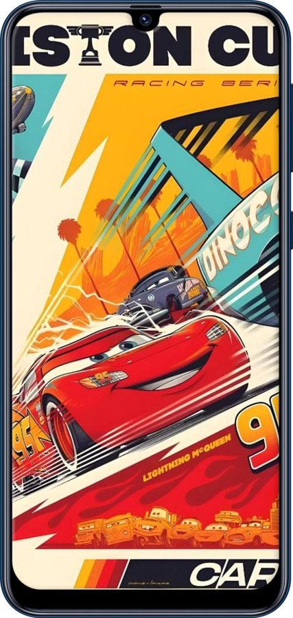 2D пластиковий чехол Тачки для Samsung Galaxy M31 M315F - 6288t-1907 изображение 