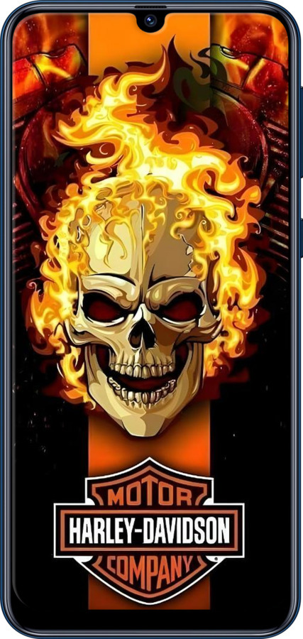 2D пластиковый чехол Харлей девидсон для Samsung Galaxy M31 M315F - 6370t-1907 изображение 
