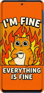 3D пластиковый матовый чехол Funny Cat для Samsung Galaxy M31s M317F - 6786m-2055 изображение 