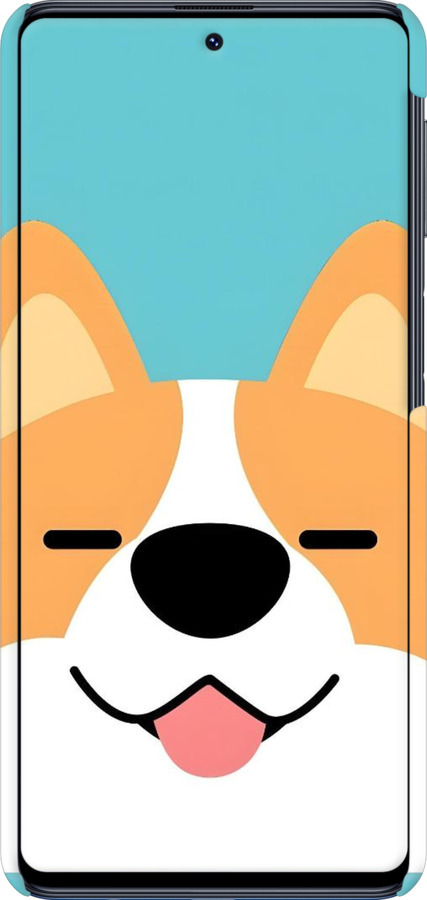 3D пластиковый матовый чехол Корги для Samsung Galaxy M31s M317F - 6280m-2055 изображение 