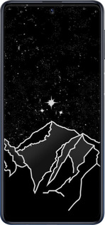 Силіконовий чехол Мінімалістичний гірський краєвид для Samsung Galaxy M31s M317F - 6438u-2055 изображение 