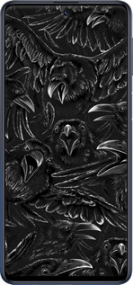 2D пластиковый чехол Воронья ярость для Samsung Galaxy M31s M317F - 6474t-2055 изображение 