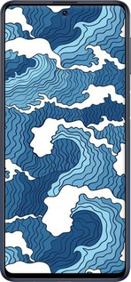 2D пластиковый чехол Абстрактный рисунок морских волн для Samsung Galaxy M31s M317F - 6538t-2055 изображение 