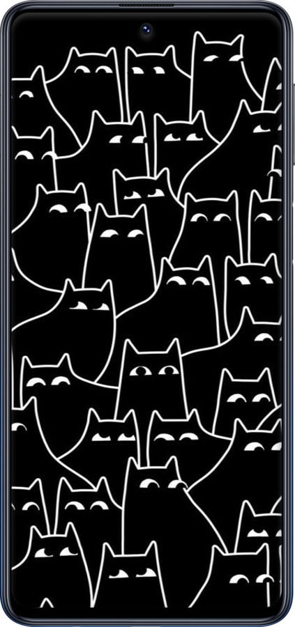 2D пластиковий чехол Із зображенням кішок для Samsung Galaxy M31s M317F - 6470t-2055 изображение 