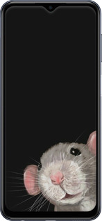 TPU чехол The Peeking Rat для Samsung Galaxy M33 M336B - 6442b-2633 изображение 